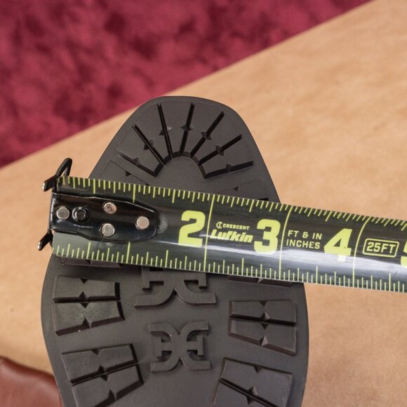 Sam Edelman Wmn Drina Brown Leather Fashion Equestrian Riding Knee Boots sz 6.5 - Picture 7 of 10